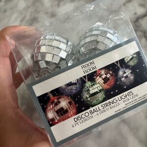 Room Disco Ball String Lights